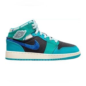 Jordan Kids Air Jordan 1 Mid Sneaker Basketball Shoes